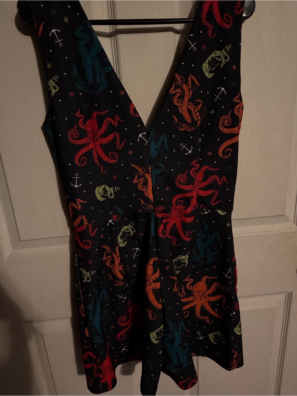Sourpuss Romper with sarong size L